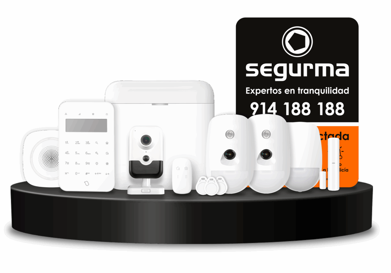 Kit Segurma Tranquilidad Plus con cámara IP HD y magnético puerta